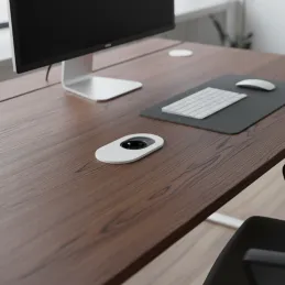 Električna utičnica ORBIT 1 x 230 V / Bijela mat