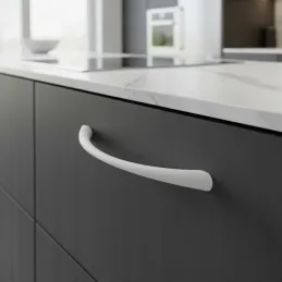 Ručka Borneo / Bijela mat