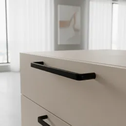 Ručka BRISA / Crna mat