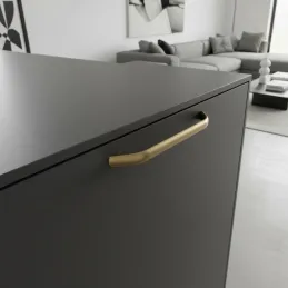 Ručka DIVA / Brušeno zlato