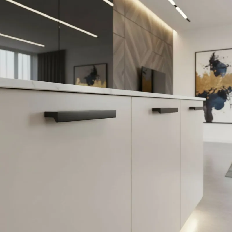 Ručka SAXO / Crna mat