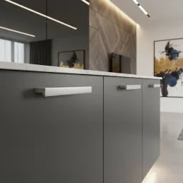 Ručka SAXO / Aluminij