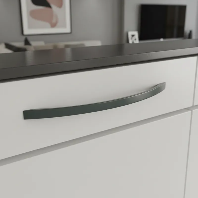 Ručka EMILIO / Mat zelena