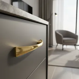 Ručka SIMPLO / Sjajno zlatna