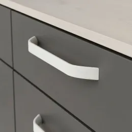 Ručka ZANAR / Bijela mat