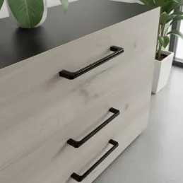 Ručka BIANCA / Crna sjajna