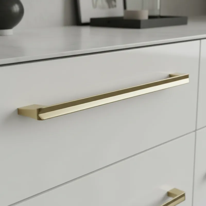 Ručka VELOS / Zlatna mat