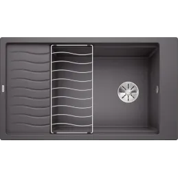 Kameninovski sudoper Blanco ELON XL 8 S s rešetkom / Siva stijena