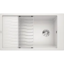Kameninijski sudoper Blanco ELON XL 8 S s rešetkom / Bijela