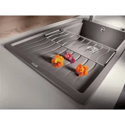 Kameninový sudoper Blanco ELON XL 8 S s rešetkom / Kava