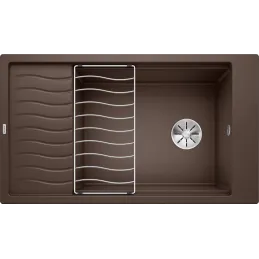 Kameninový sudoper Blanco ELON XL 8 S s rešetkom / Kava