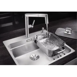 Nerezni sudoper Blanco ETAGON 500-IF/A / s pomičnim letvicama