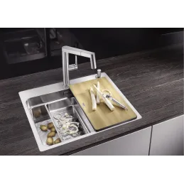 Nerezni sudoper Blanco ETAGON 500-IF/A / s pomičnim letvicama