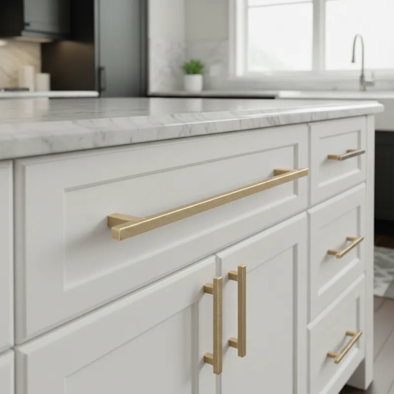 Ručka ZAIRA / Matirano zlatna