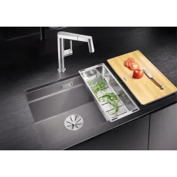 Kameninčki sudoper Blanco ETAGON 500 U / s pomičnim tračnicama