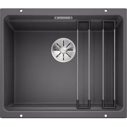 Kuhinjski sudoper od kamene mase Blanco ETAGON 500 U / s pomičnim vodilicama