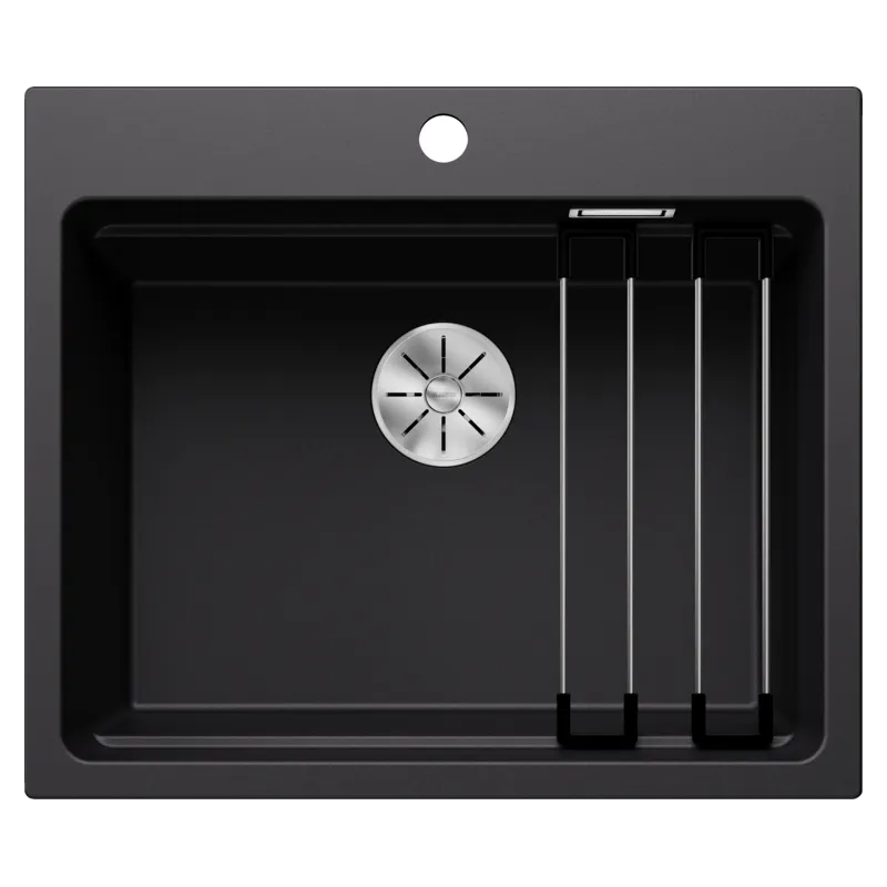 Kameninški sudoper Blanco ETAGON 6 / Crna