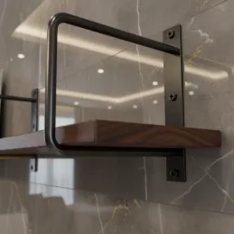 Nosač police VICTORIA / Crna