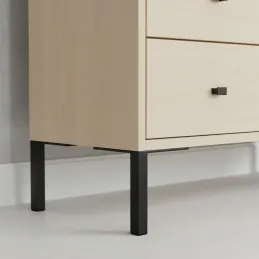 Namještajna nožica GILIAN / Crna mat