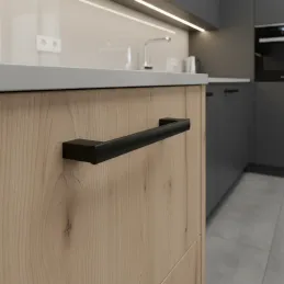 Ručka PUERTO / Crna mat