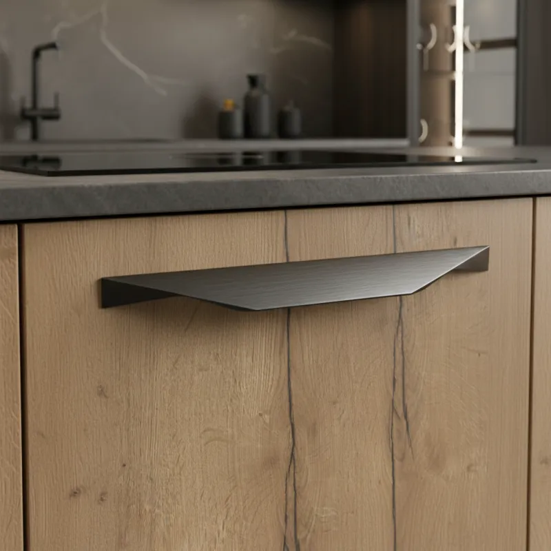 Ručkica VALENCIA / Brušeni grafit