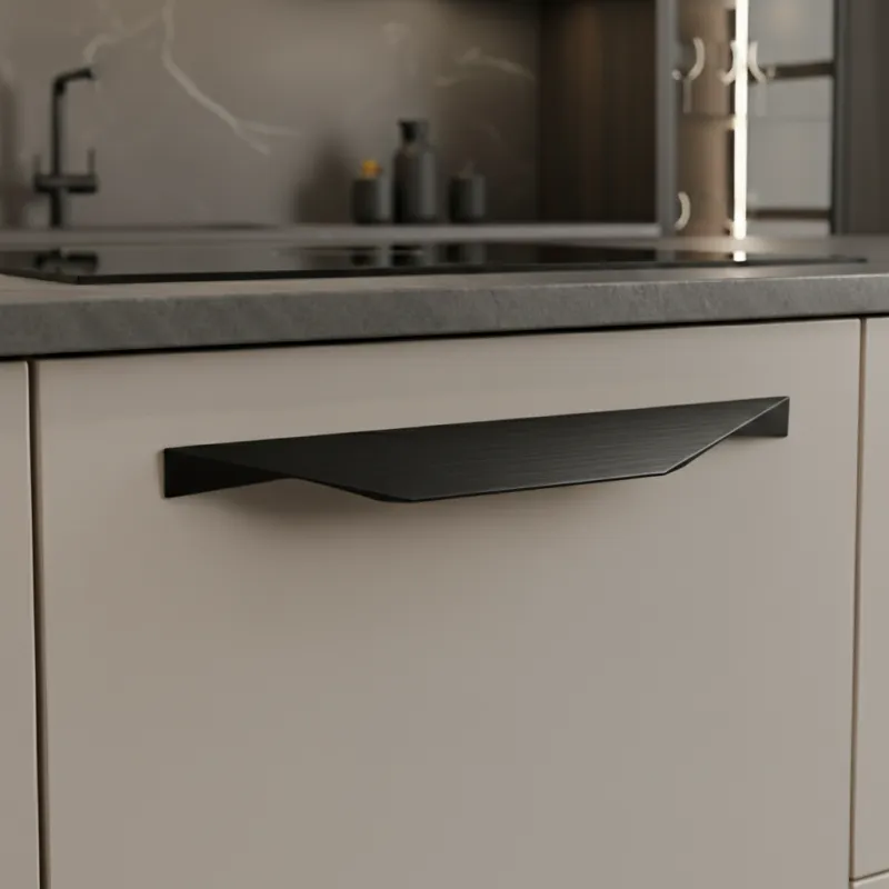 Ručka VALENCIA / Brušena crna