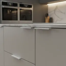 Ručka za rub RIOS / Bijela mat