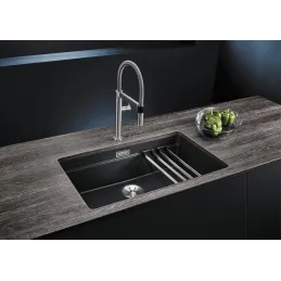 Kameninijski sudoper Blanco ETAGON 700 U / s pomičnim tračnicama