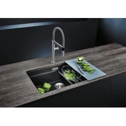 Kameninaska sudopera Blanco ETAGON 700 U / s pomičnim vodilicama