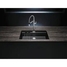 Kameninovski sudoper Blanco ETAGON 700 U / s kliznim tračnicama