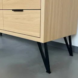 Namještajna nožica JAPAN / Crna mat