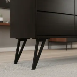 Namještajna nožica JAPAN / Crna mat