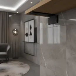 Držač police CASILA / Crna mat