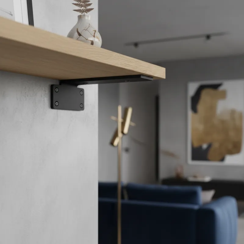 Držač police CASILA / Crna mat