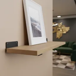 Držač police CASILA / Crna mat