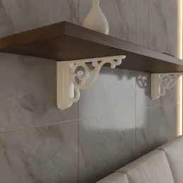 Držač police STRADIUS Mini / Mat bijela