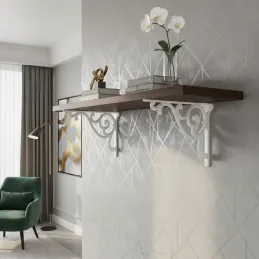 Držač police STRADIUS Maxi / Mat bijela