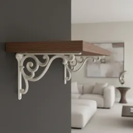 Držač police STRADIUS Maxi / Mat bijela