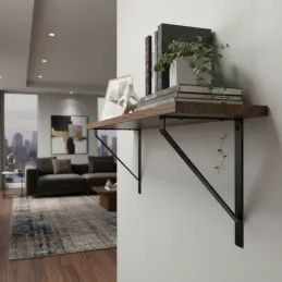 Nosač police MESTRE / Crna