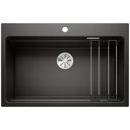 Kameninjski sudoper Blanco ETAGON 8 / Crna