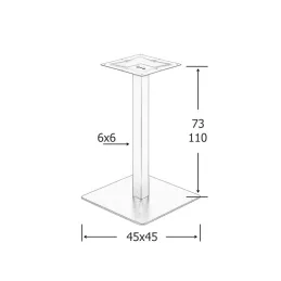 Stolni okvir URBAN / Crna mat