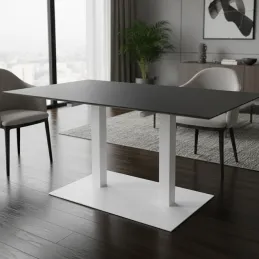 Stolni podnožje URBAN DUO / Bijela mat