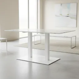 Stolni podnožje URBAN DUO / Bijela mat