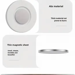 Magnetni držač za daljinski upravljač / Bijela