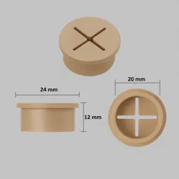 Prelaz za kabele FLEX 20 mm / Bež