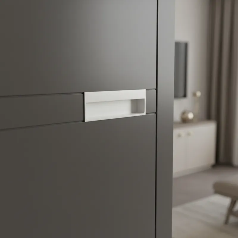 Ugradbena ručkica TALIA / Bijela mat