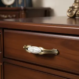 Keramička ručka FRIDA / Starozlatna