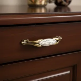 Keramička ručka FRIDA / Starozlatna