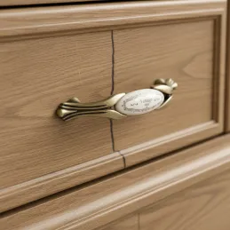 Keramička ručka FRIDA / Starozlatna