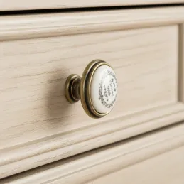 Keramička ručica knop FRIDA / Starozlatna